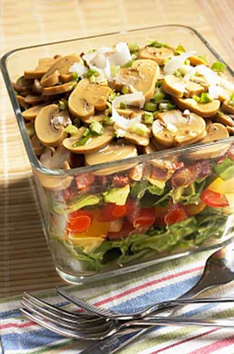 Moneys Bacon Spinach & Tomato Salad