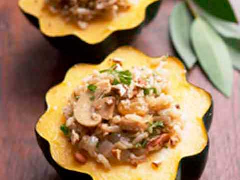 Stuffed Acorn Squash