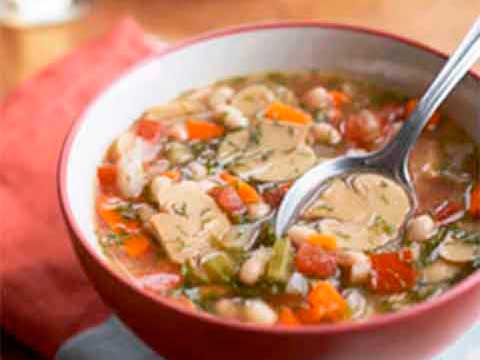 Chunky Veggie Dill Soup
